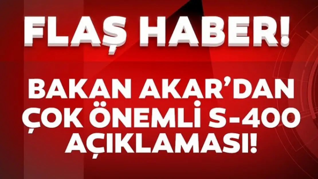 Milli Savunma Bakanı Hulusi Akar Sert Konuştu !