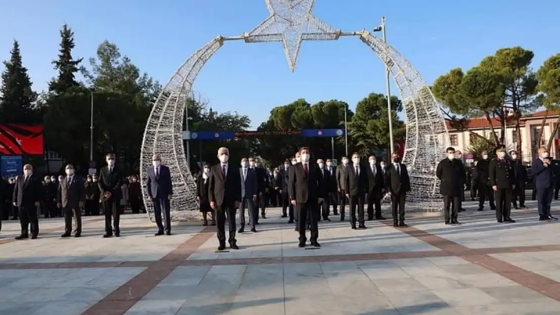 Muğla'da 10 Kasım Atatürk'ü Anma Töreni Gerçekleştirildi