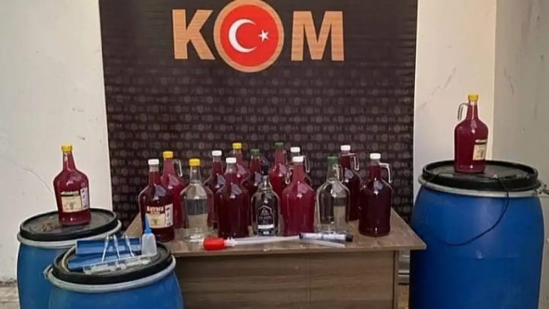 Muğla'da 22 Adrese Sahte İçki Operasyonu !