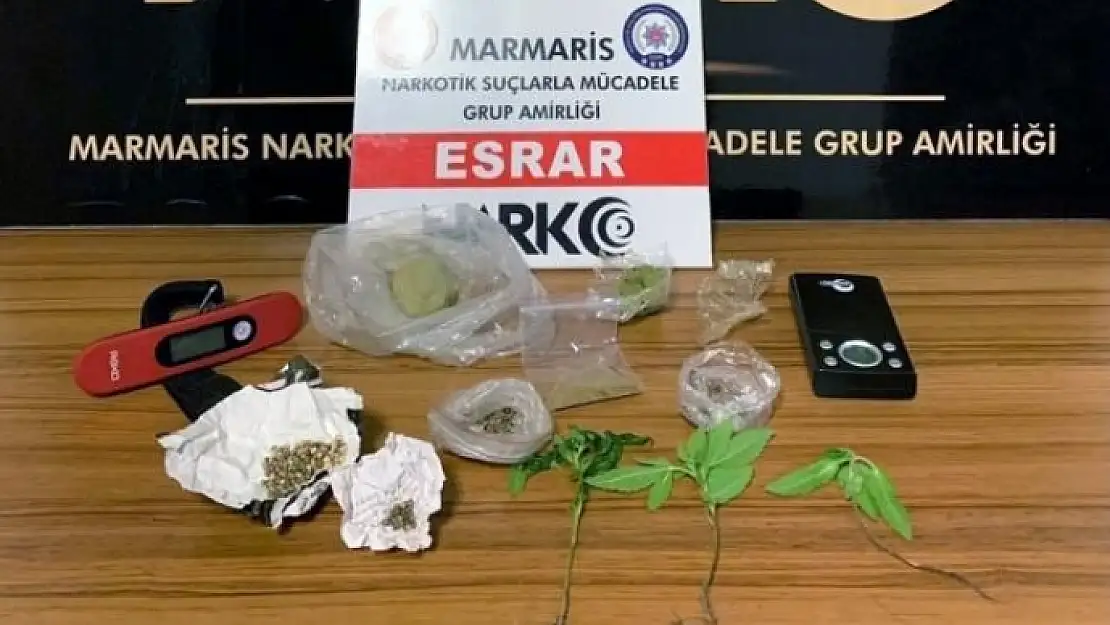 Muğla'da 5 Uyuşturucu Operasyonunda 2 Gözaltı