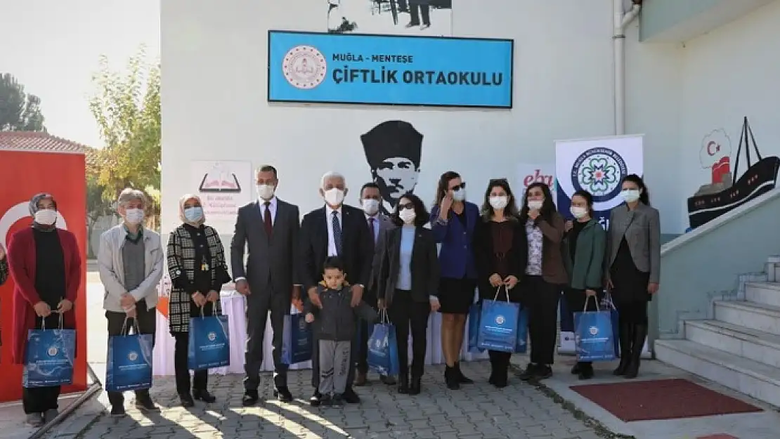 Muğla'da Köy Okullarına Kitap Desteği