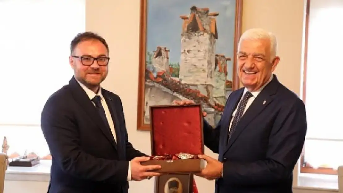 Ukrayna Antalya Konsolosu'ndan Başkan Gürün'e Ziyaret