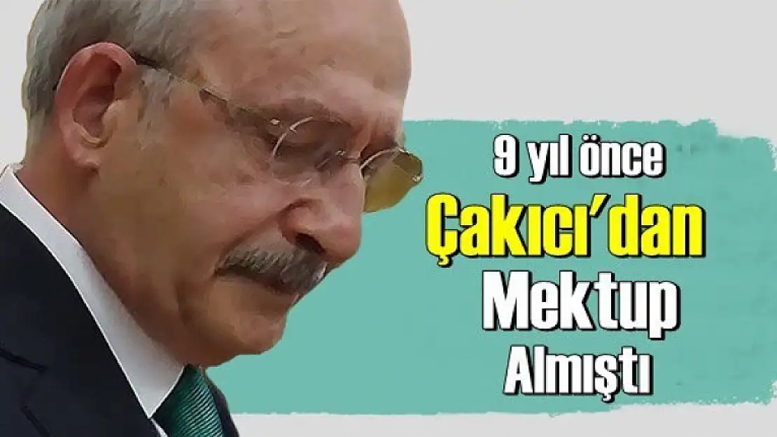 Üzeyir Çakmaktaş: 'Kılıçdaroğlu 9 Yıl Önce de Çakıcı'dan Mektup Almıştı'