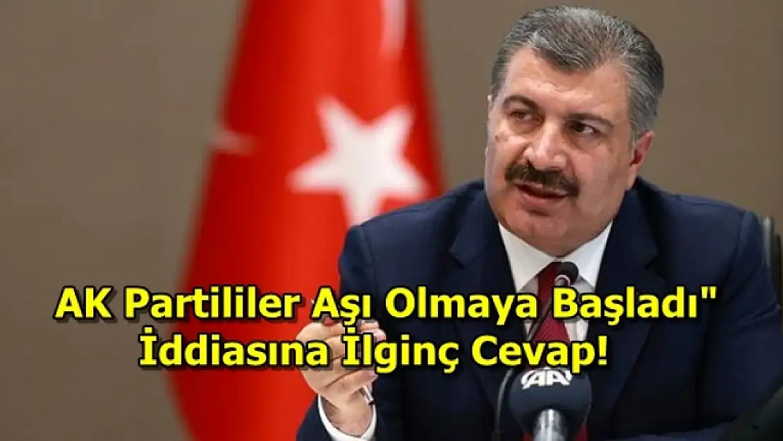 Fahrettin Koca: 'Çin'de Eczanede Satılıyor, İsteyen Alır Yaptırır'