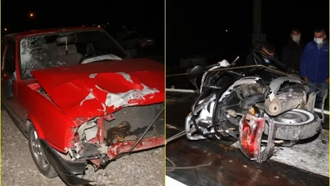 Fethiye'de Otomobil İle Çarpışan Motosikletin Sürücüsü Öldü