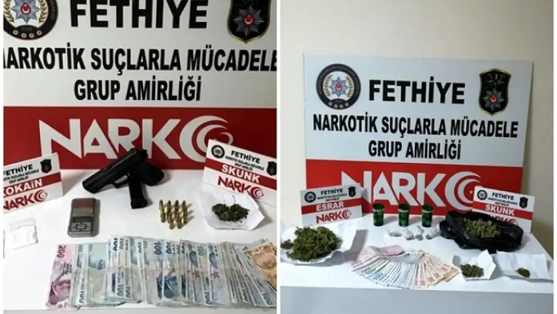 Fethiyede Uyuşturucu Operasyonu