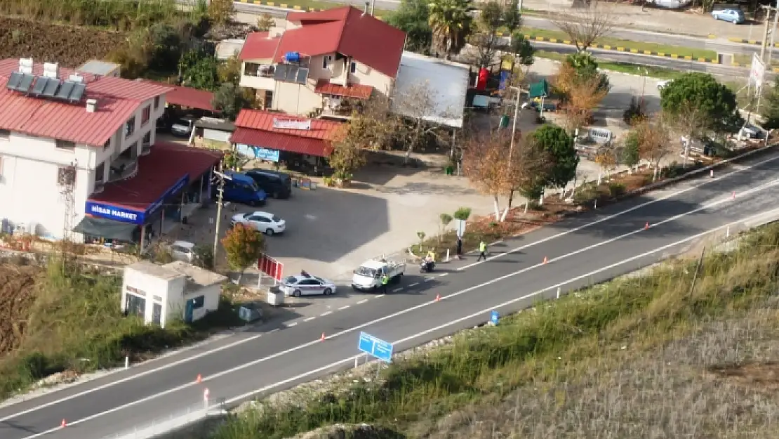 Jandarma'dan Marmaris'te Helikopter İle Havadan Trafik Denetimi