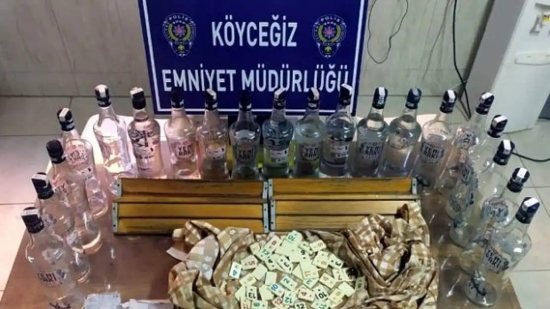 Köyceğiz'de Kumar Oynayan 6 Kişiye 23 Bin 980 Lira Ceza