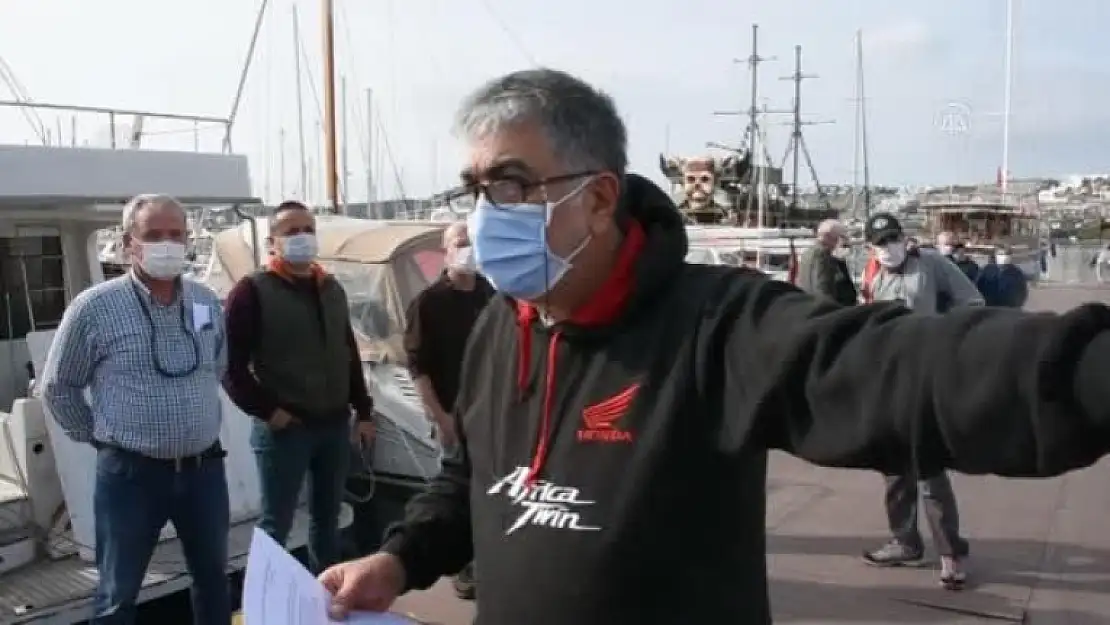Bodrum'da Tekne Sahipleri İskele Bağlama Fiyatına Tepki Gösterdi