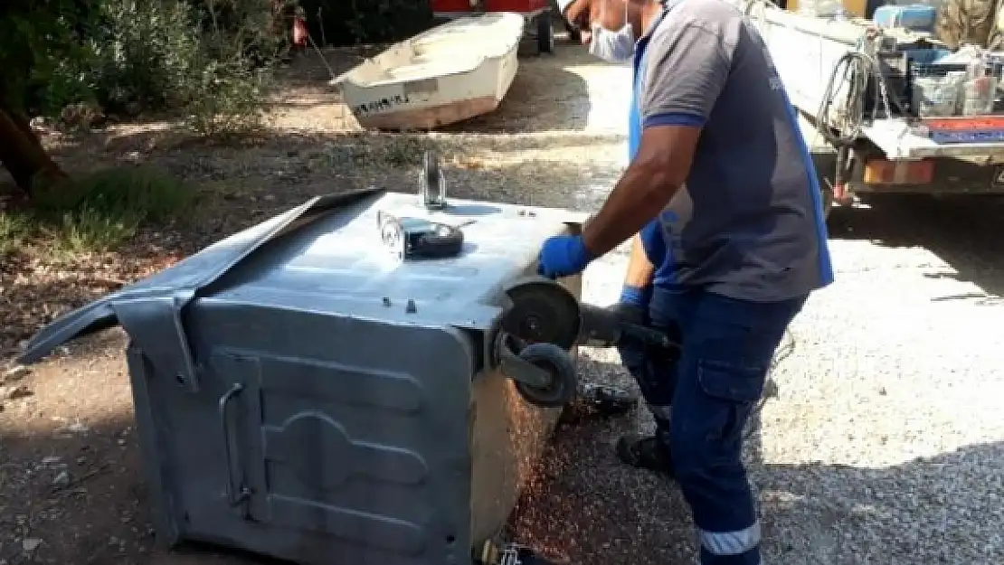 Marmaris Belediyesi Çöp Konteynerinden 412 Bin TL Tasarruf Etti
