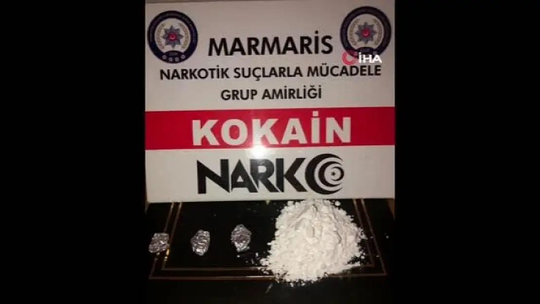 Marmaris'te, Kokain Satıcısı Çıkan Emlakçı Polisten Kaçamadı