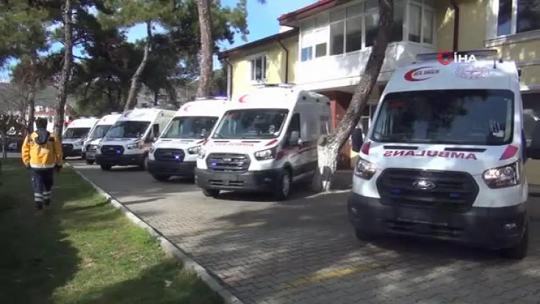 Muğla'da 112 İstasyonlarına Yeni Ambulans