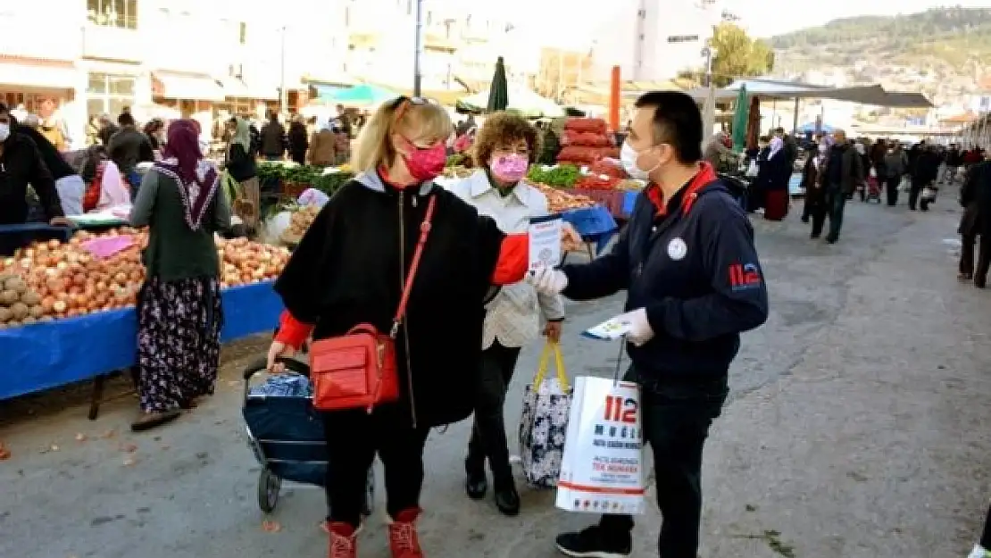 Muğla 112 AÇM'den Tanıtım Etkinliği