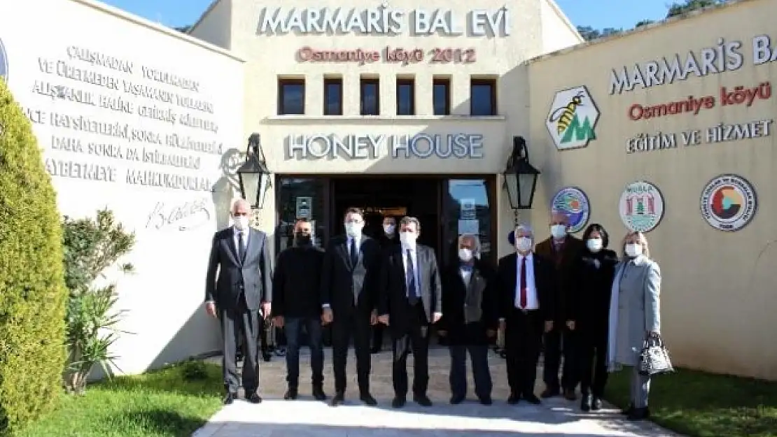 Muğla Valisi Tavlı, Marmaris Bal Evi'nde İncelemelerde Bulundu