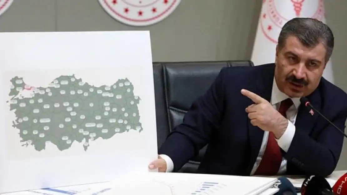 Sağlık Bakanı Koca, İllere Göre Haftalık Vaka Sayılarını Paylaştı!