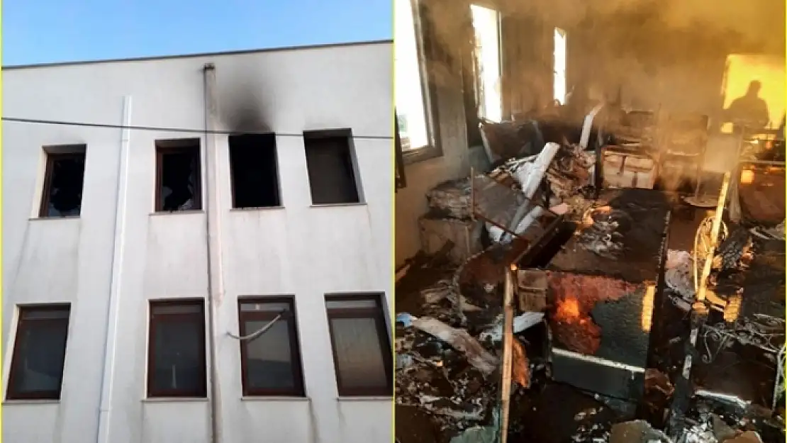 Bodrum'da Kundaklama Şüphesi! Depo Küle Döndü