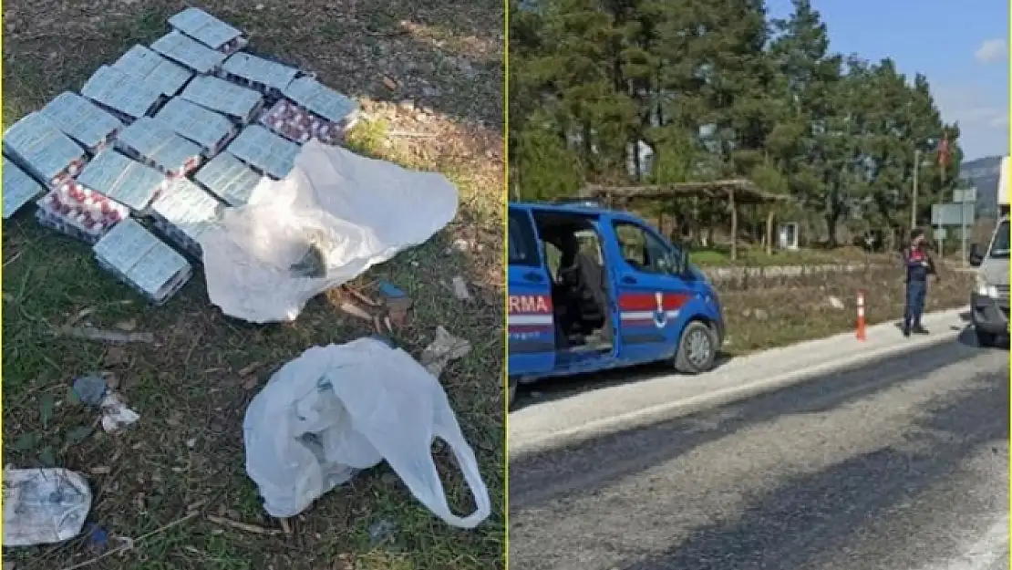 Muğla'da Jandarmanın Durdurduğu Otobüste Böreğin İçinden Esrar Çıktı