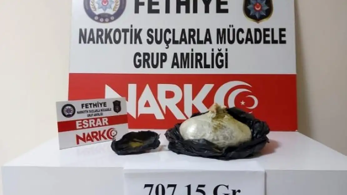 Fethiye'de Uyuşturucu Operasyonunda Yakalanan Şüpheli Tutuklandı