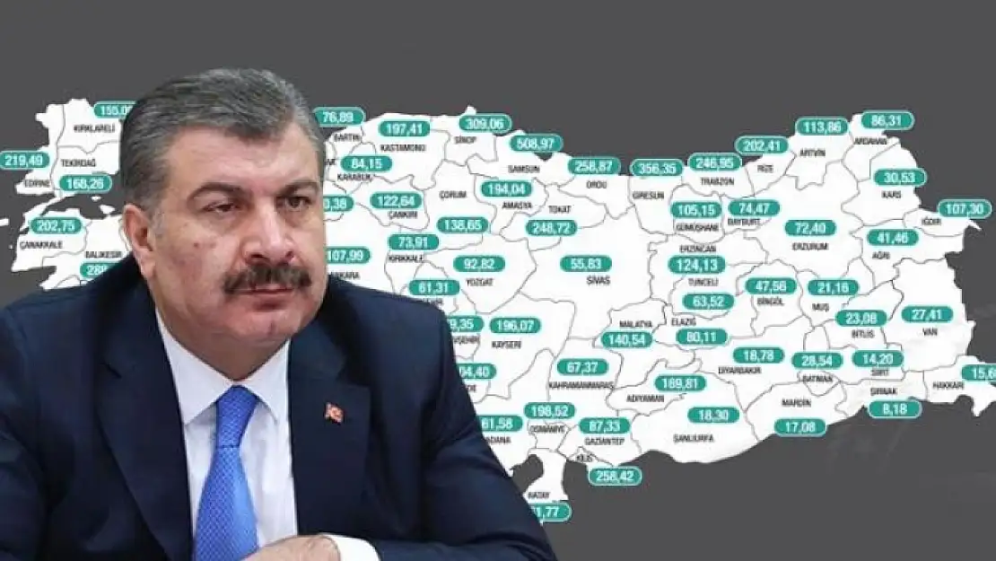 Yeni Risk Haritasına Göre Bu Hafta Sonu 58 Şehirde Sokağa Çıkmak Yasak