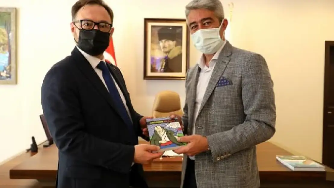 Marmaris Belediye Başkanı Oktay ve Ukrayna Antalya Konsolosu Rustamov'dan İşbirliği