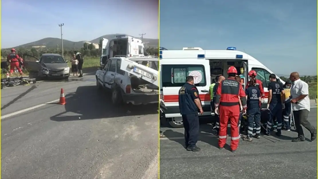 Yatağan'da Meydana Gelen Trafik Kazasında 2 Kişi Yaralandı