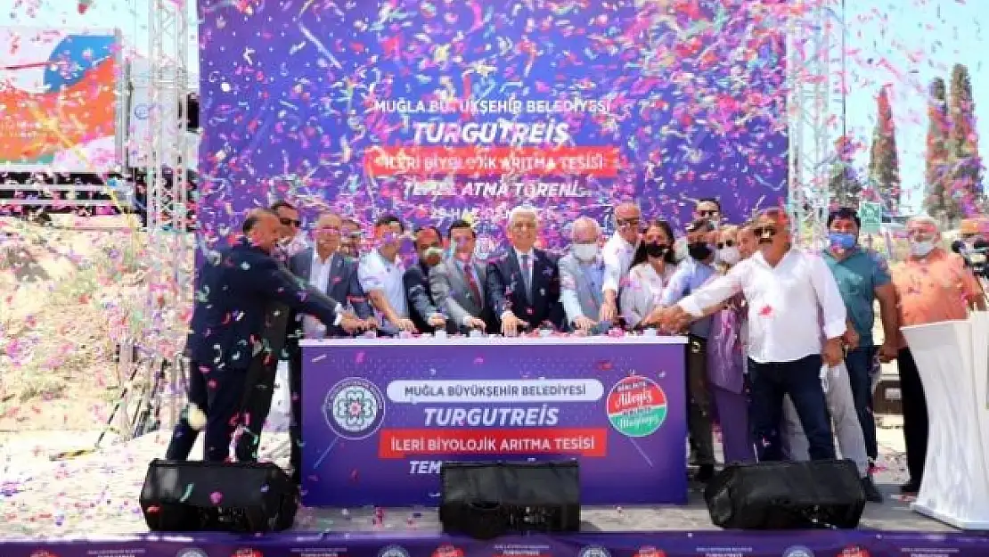 Başkan Gürün, Bodrum'un En Büyük Arıtma Tesisi'nin Temelini Attı
