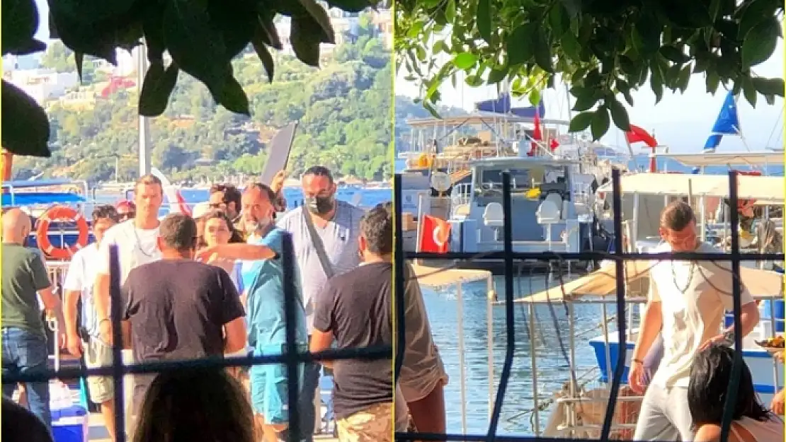 Kıvanç Tatlıtuğ Bodrum'da Kamera Karşısına Geçti