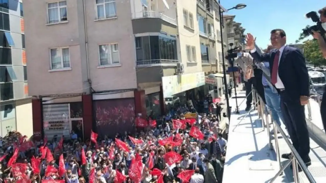 Malatya'nın Ekrem İmamoğlu Sevgisi! Karşılama Törenini Mitinge Çevirdiler