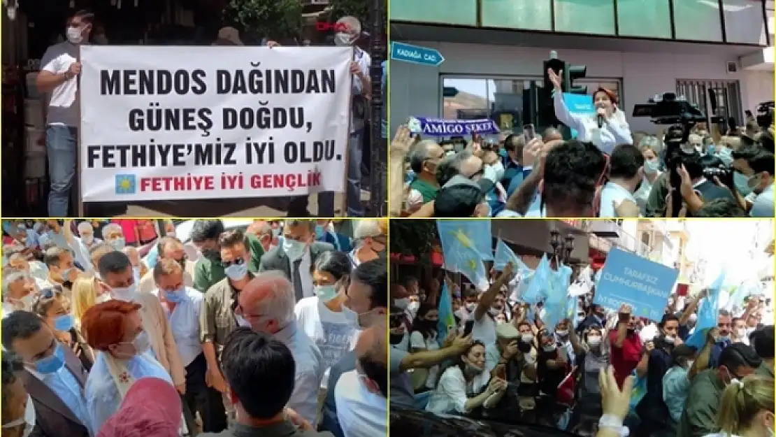 Meral Akşener'e Muğla'da Sıcak Karşılama