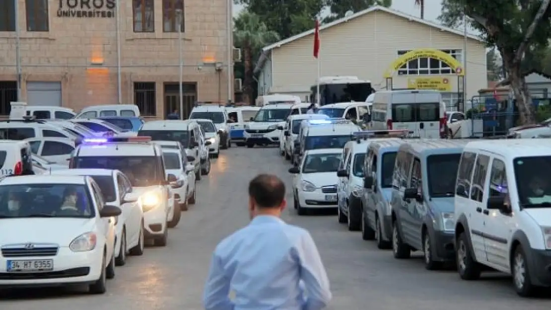 Mersin Merkezli Muğla Dahil 14 İlde Organize Suç Örgütü Operasyonu: 110 Gözaltı Kararı