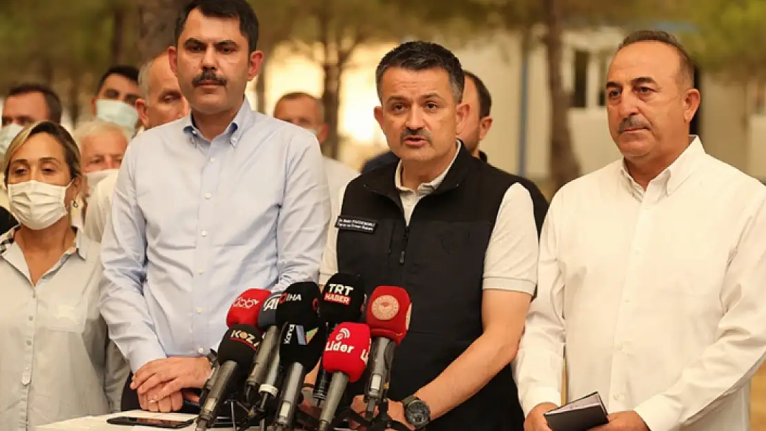 Bakan Pakdemirli'den Fethiye Yangını Açıklaması