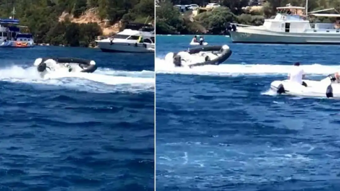 Bodrum'da Kaptansız Kalıp Daireler Çizen Bot Karaya Vurdu