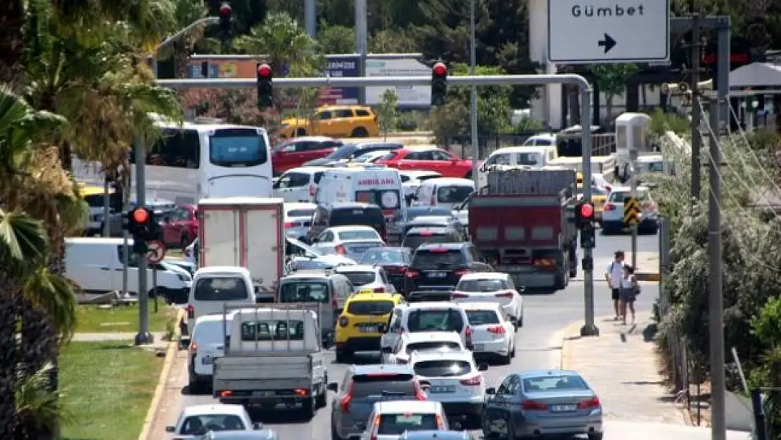 Bodrum'da Trafik Kaosu Yaşanıyor
