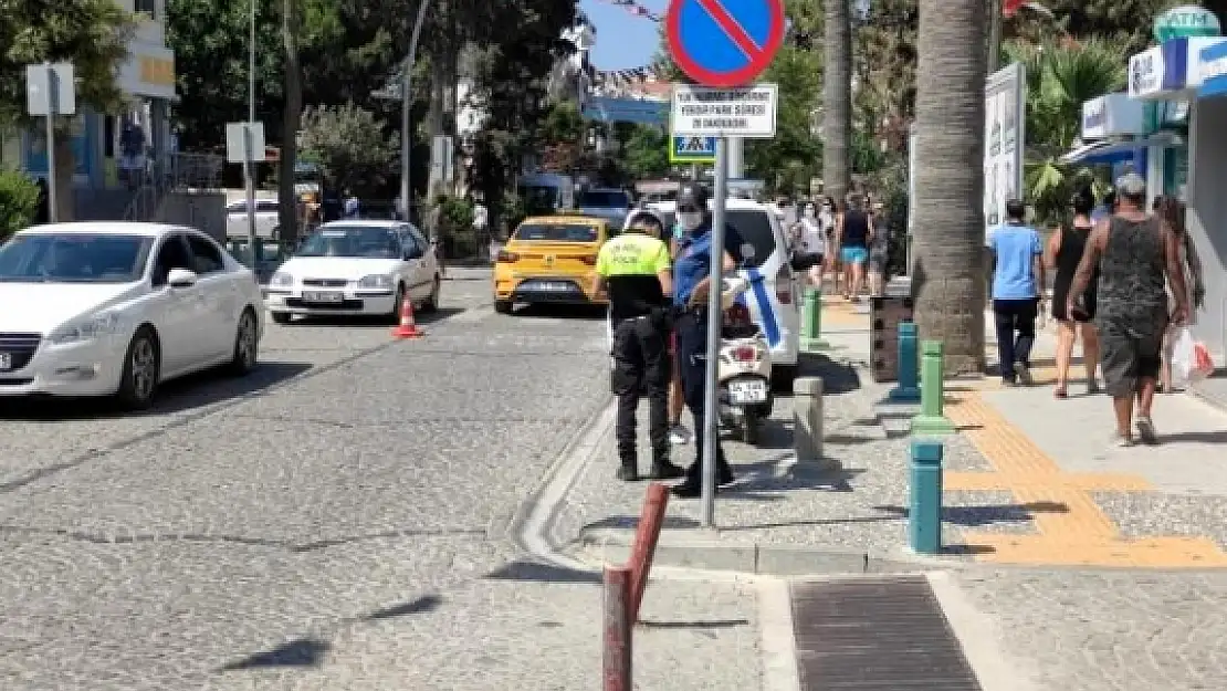 Datça'da Motosikletlere Yönelik Denetim Gerçekleştirildi
