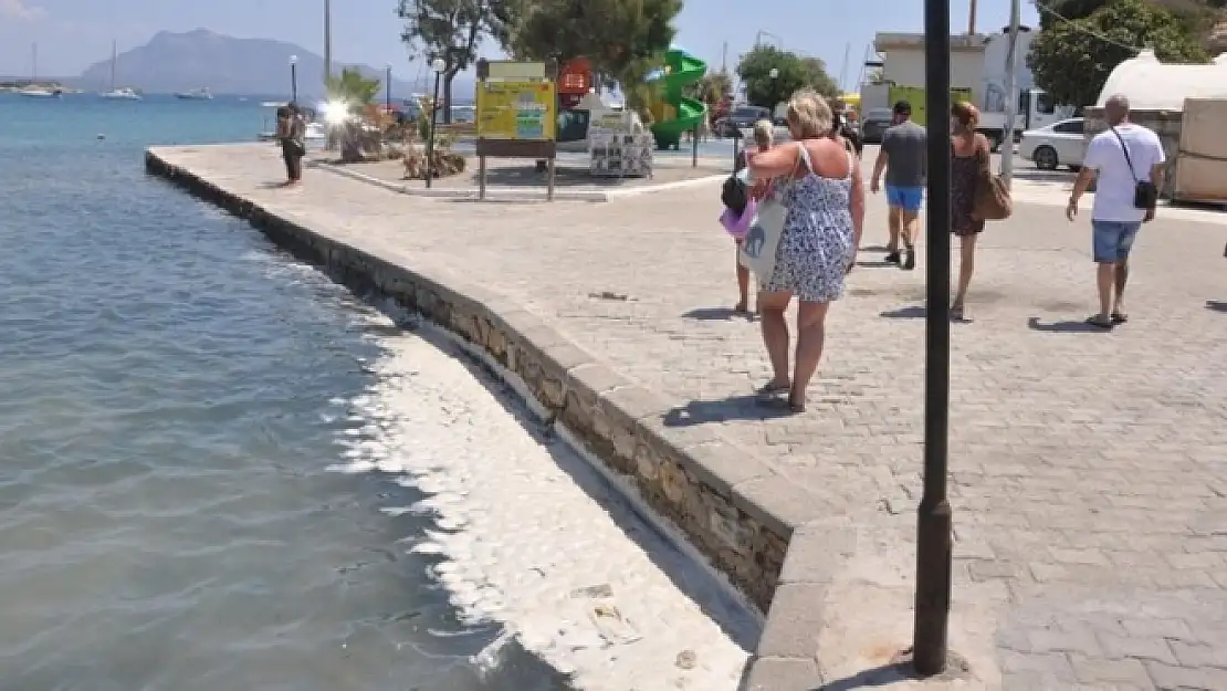 Datça Denizinde Oluşan Kirlilikle İlgili Kaymakamlıktan İnceleme