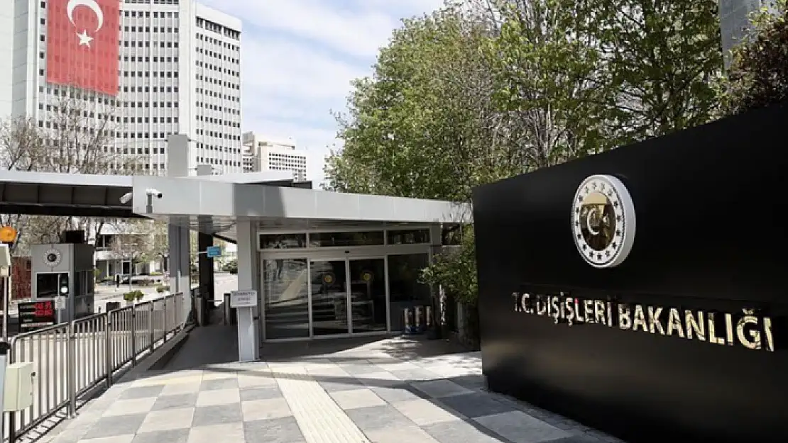 Dışişleri Bakanlığı: Derin Endişe Duyuyoruz