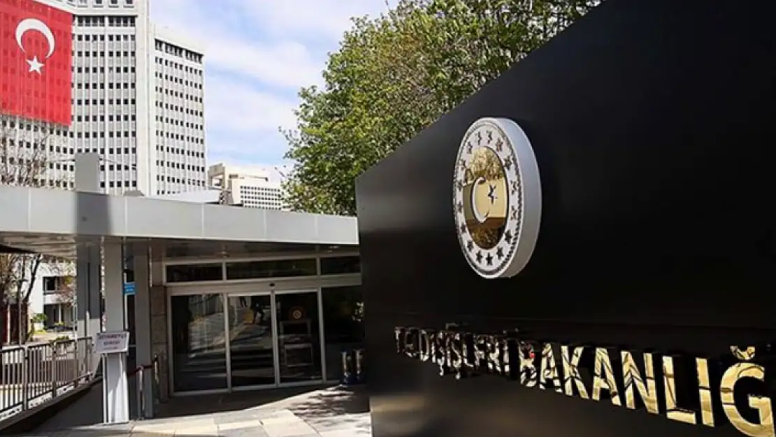 Dışişleri Bakanlığı'ndan Yunanistan Açıklaması