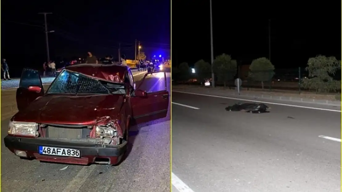 Fethiye'de Otomobilin Çarptığı Yaya Hayatını Kaybetti