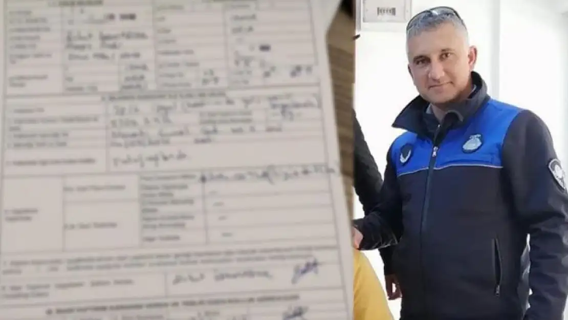 İzmir'de Zabıta Memuru Kendisine Ceza Yazdı