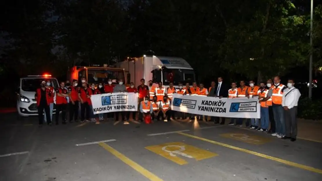 Kadıköy Belediyesi'nden Manavgat ve Marmaris'e Destek