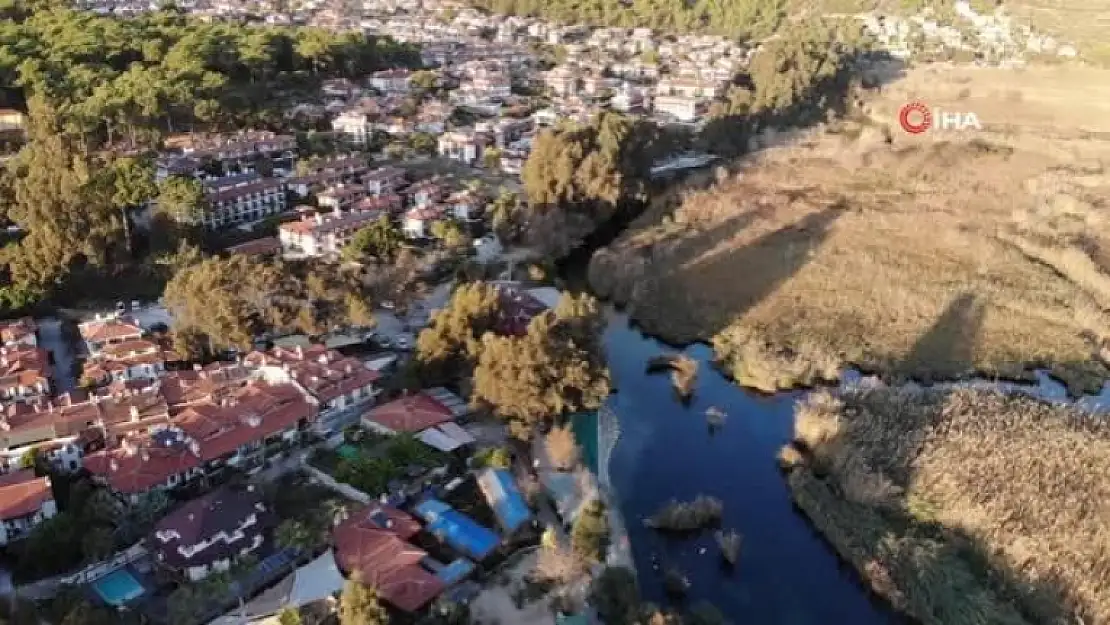 Kuraklık Sebebiyle Kadın Azmağı'nın Suyu Azalınca Giriş Kapatıldı