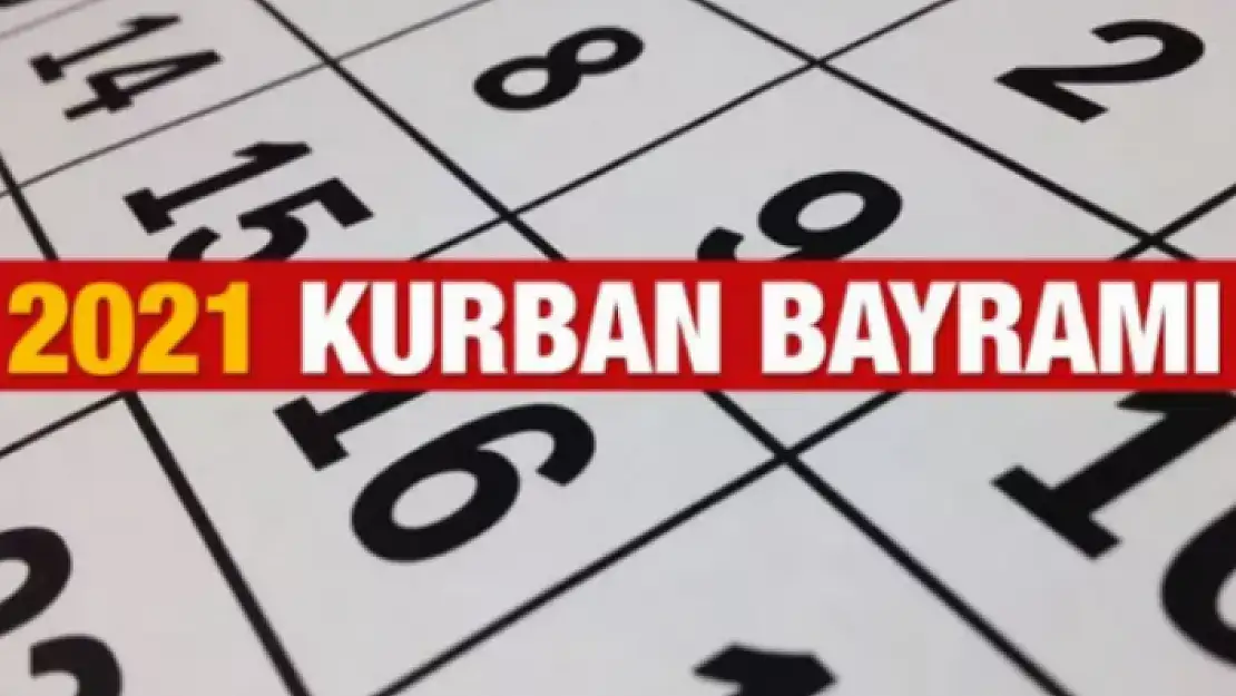 Kurban Bayramı Tatilinin Süresi  Açıklandı!