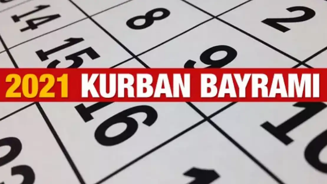 Kurban Bayramı Tatilinin Süresi Açıklanmadı