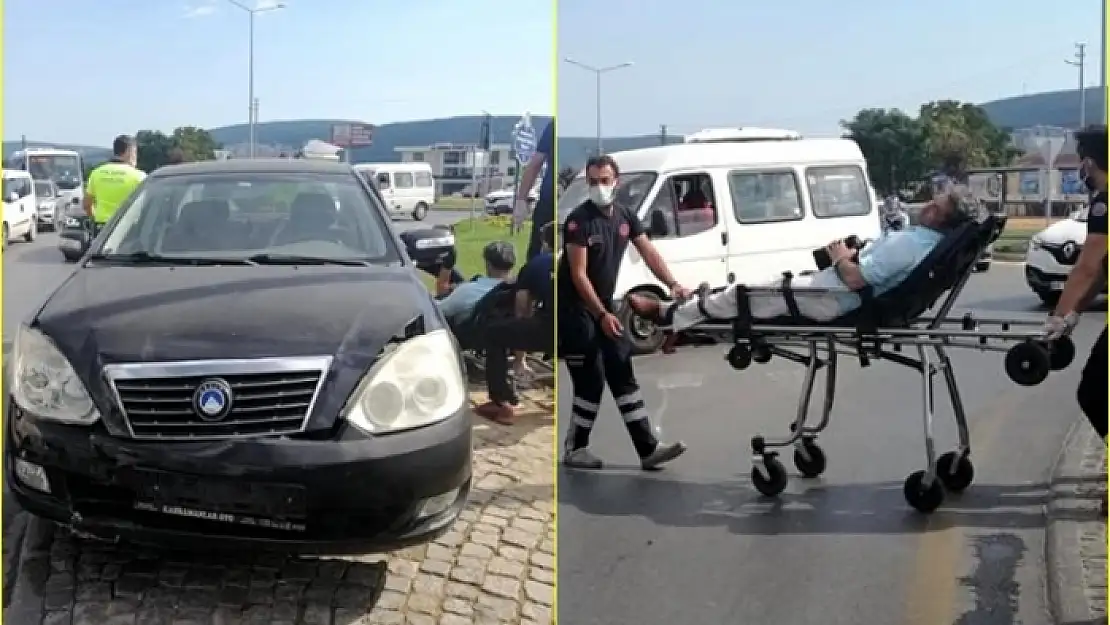 Menteşe'de Kaza Yapan Sürücü Şoka Girdi