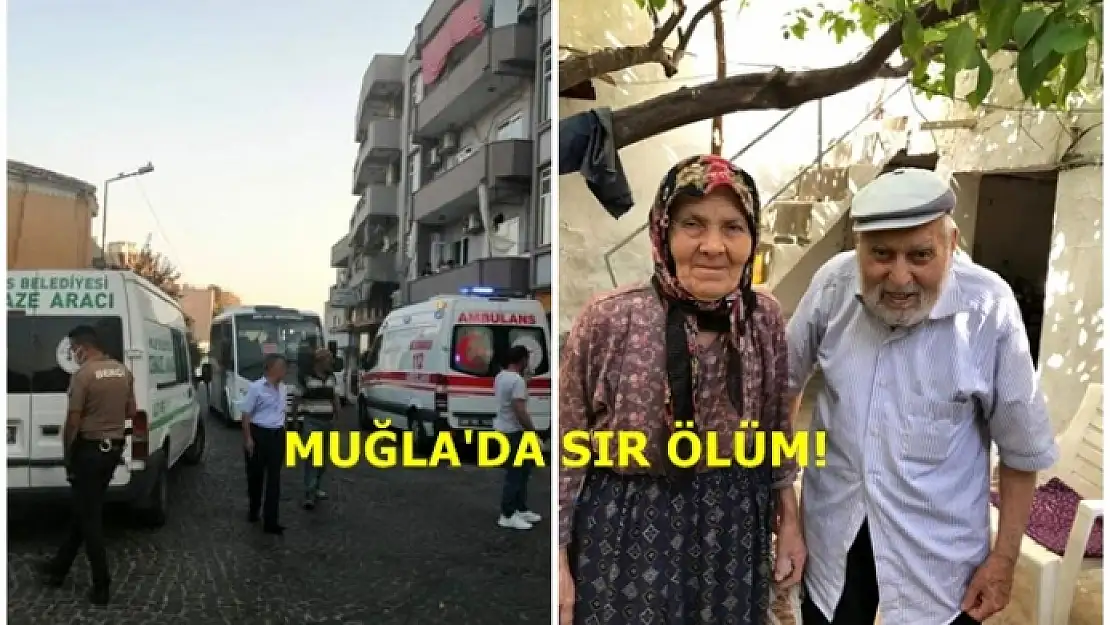 Milas'ta Yaşlı Çift Evlerinde Ölü Olarak Bulundu!