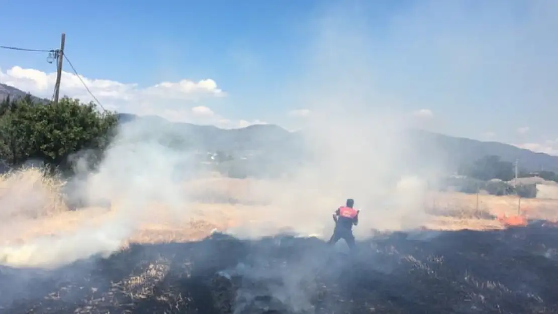 Muğla Büyükşehir Belediyesi'nden İzmarit ve Anız Yangını Uyarısı