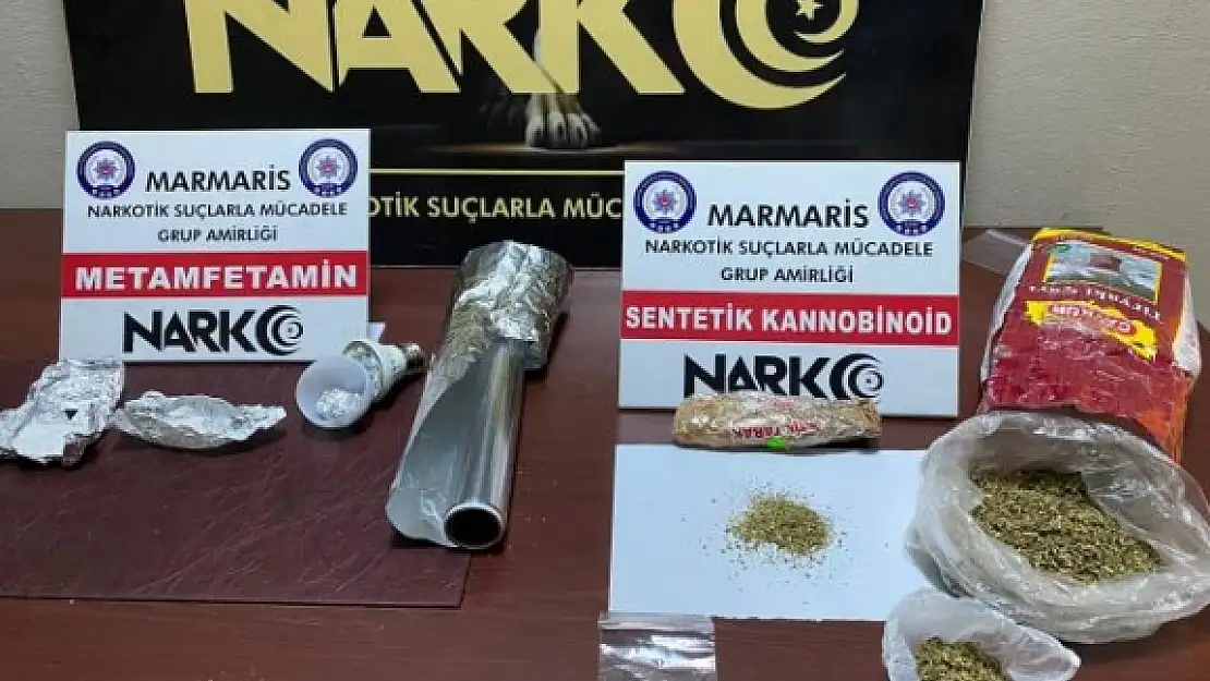 Muğla'da Otomobilde Uyuşturucuyla Yakalanan 2 Şüpheli Tutuklandı
