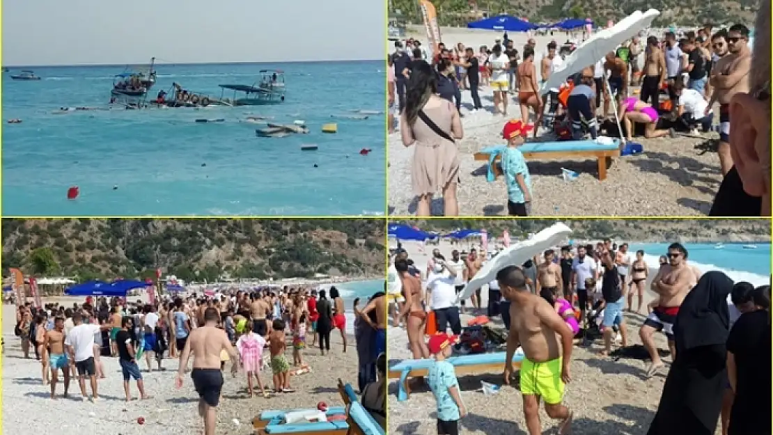 Ölüdeniz'de Can Pazarı: Tur Teknesi Battı!