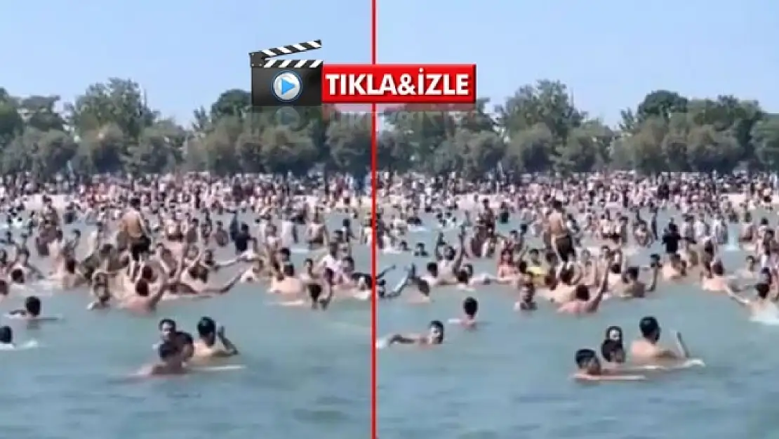 Suriyeliler, İstanbul'un Ortasında 'Allahu Ekber' Diye Bağırıp Denize Girdiler
