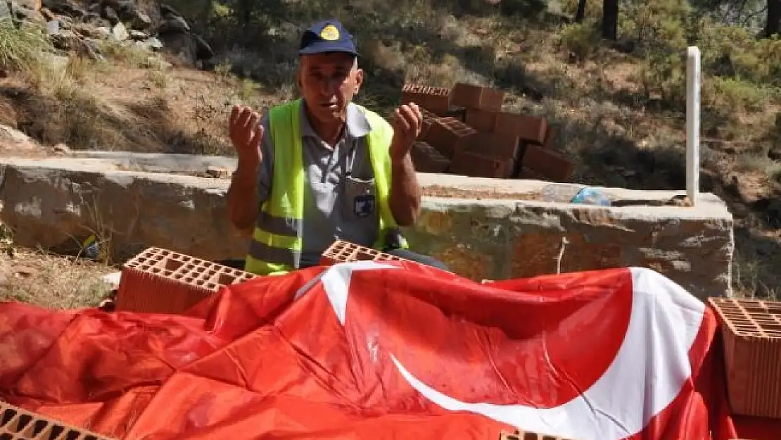 Alevlerin Söndürülmesi Marmaris'te Yaşamını Yitiren Şahin Akdemir'in Ailesini Rahatlattı
